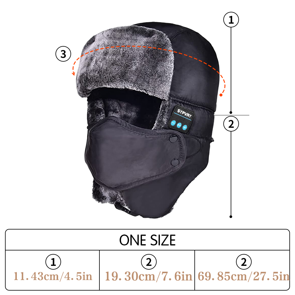 Erkekler ve Kadınlar için Blue - Trapper Hat Ear Flap incelemesi ve fiyatı