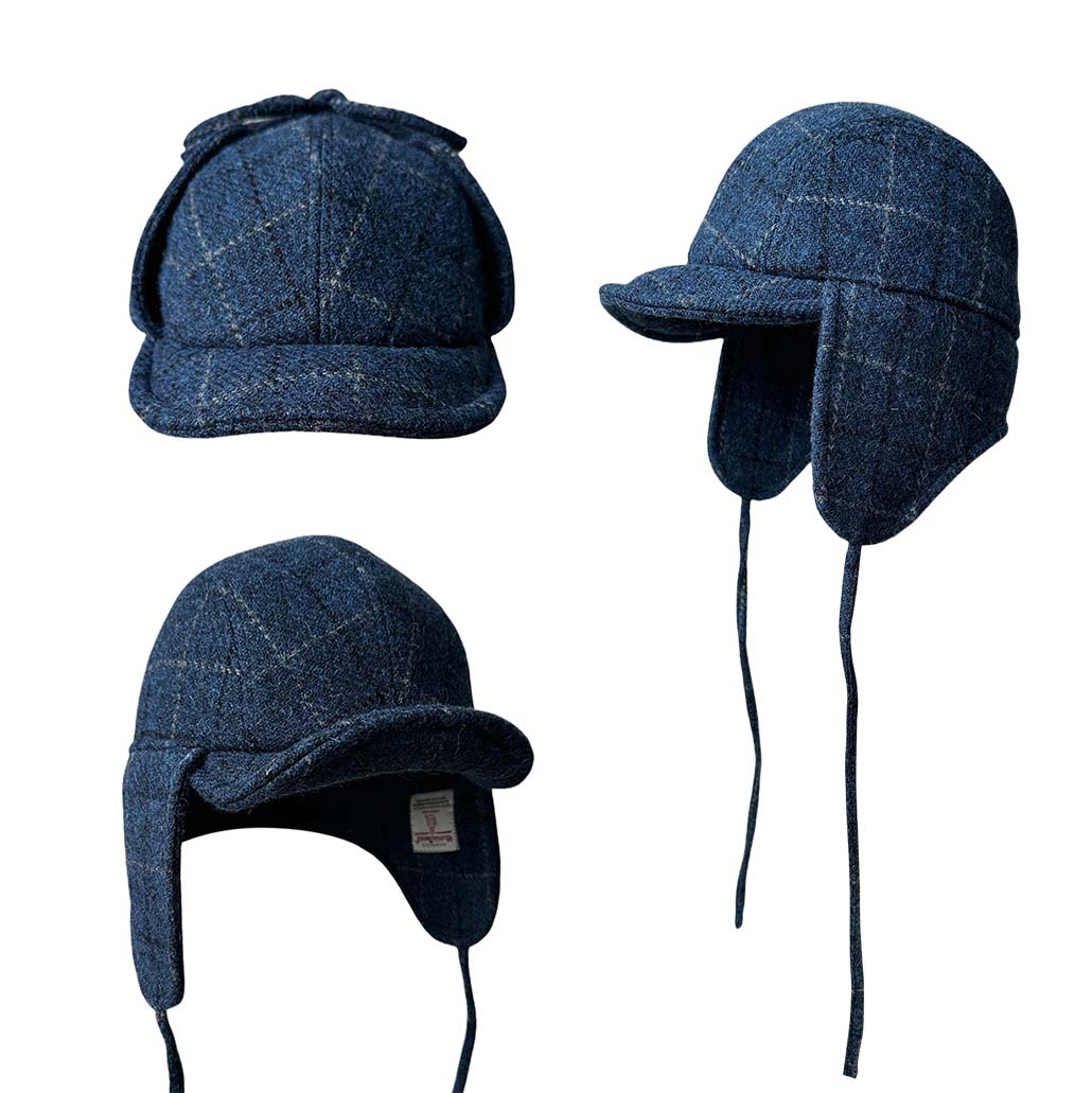 Erkekler Kadınlar Harris Tweed - Trapper Hat Ear Flap incelemesi ve fiyatı