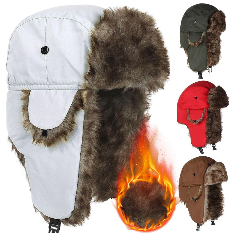 Erkekler için Sıcak Kışlık Kul - Trapper Hat Ear Flap incelemesi ve fiyatı