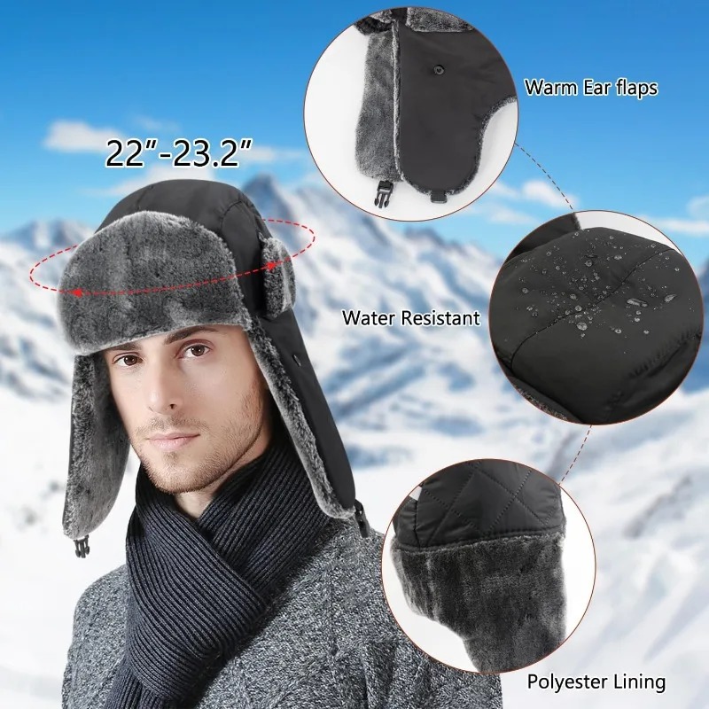 Kar Kayak Ordu Askeri Ushanka  - Trapper Hat Ear Flap incelemesi ve fiyatı