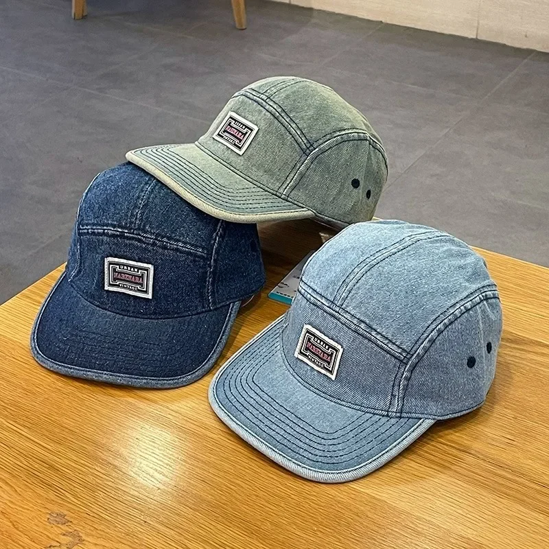 Vintage Düz Kenarlı Denim Beyz - Corduroy Cap 5 Panel incelemesi ve fiyatı