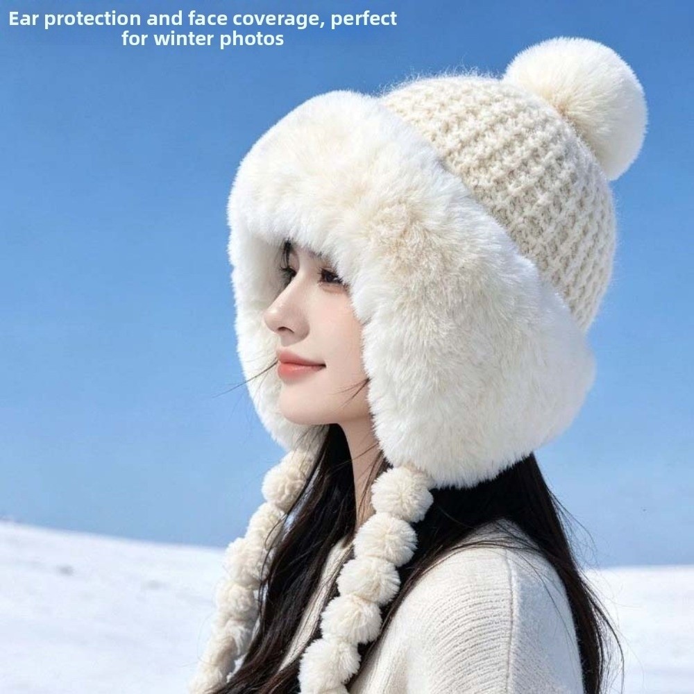 Polar Astarlı Ponponlu Örgülü  - Trapper Hat Ear Flap incelemesi ve fiyatı